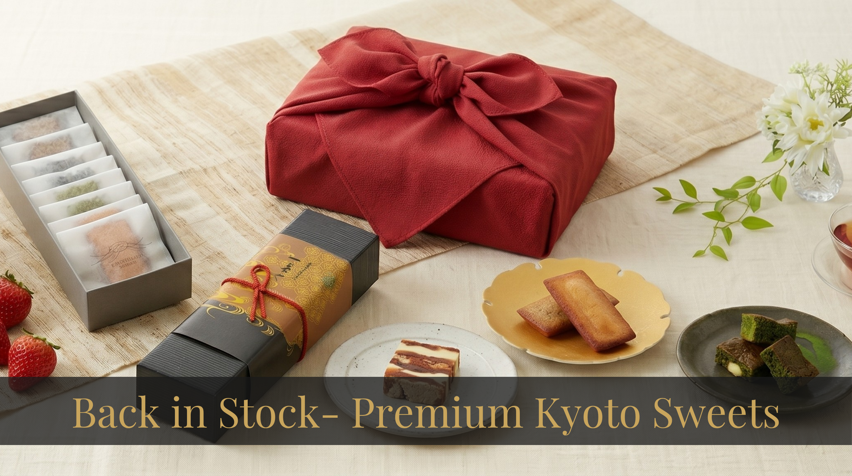 Kyoto’s Premium Sweets Are Back in Stock — A Refined Gift from Ichizenya