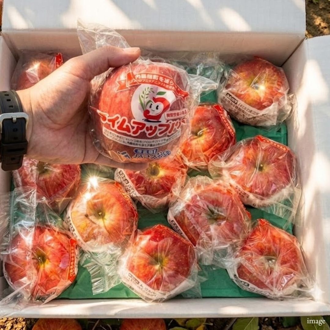 Prime Apple (Aomori) – Foods with Nutrient Function Claims (FNFC)| Supports Reduction of Visceral Fat. Approx.5kg (13pcs) | Delivery: 24th-25th July
