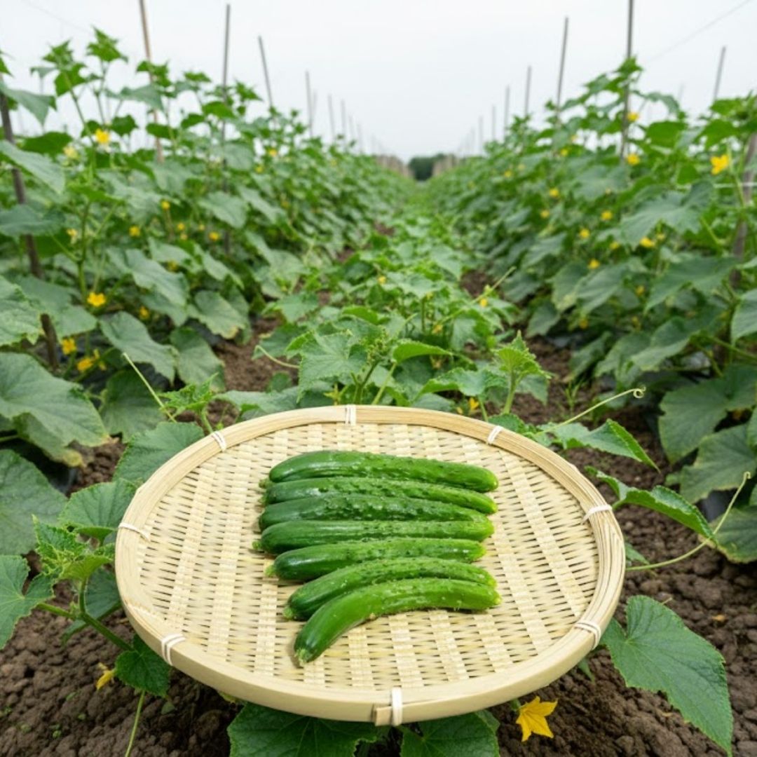 Snack-Size Moro Kyuri Cucumbers – Mild & Crisp Cucumbers