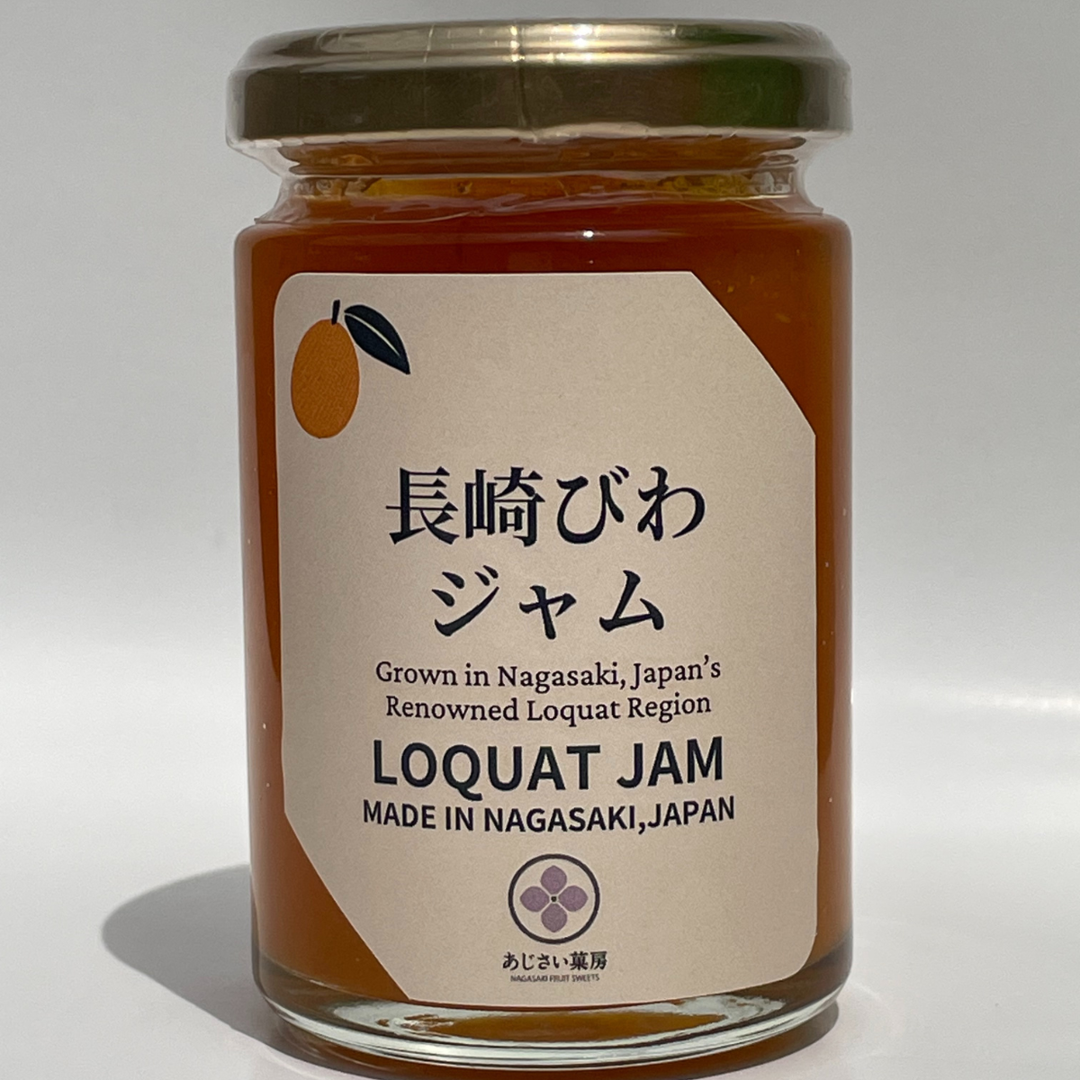 AJISAI Exquisite Mogi Biwa Loquat Pure Fruit Jam