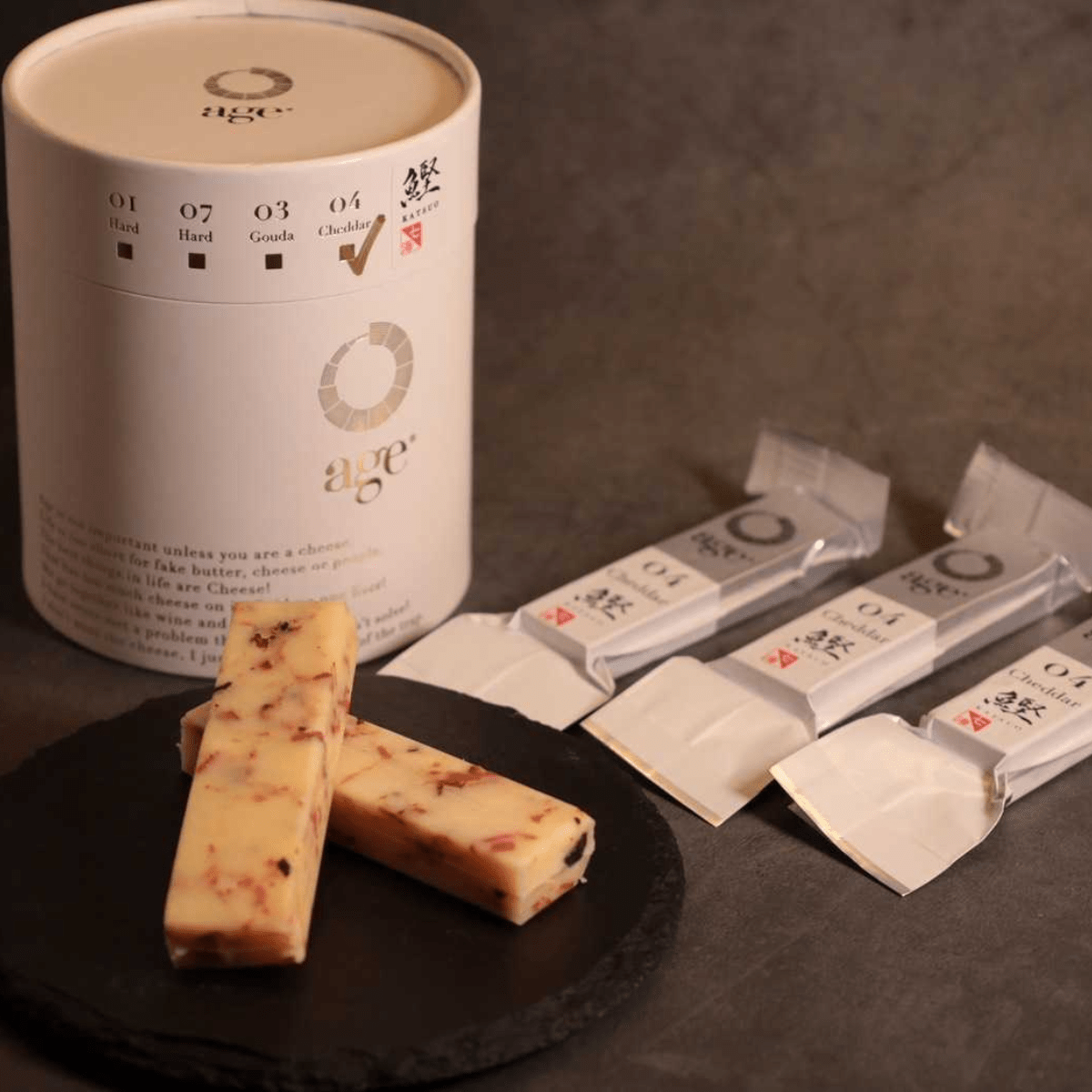 age 04 Bonito Cheddar 10pc - Tokyo Fresh Direct