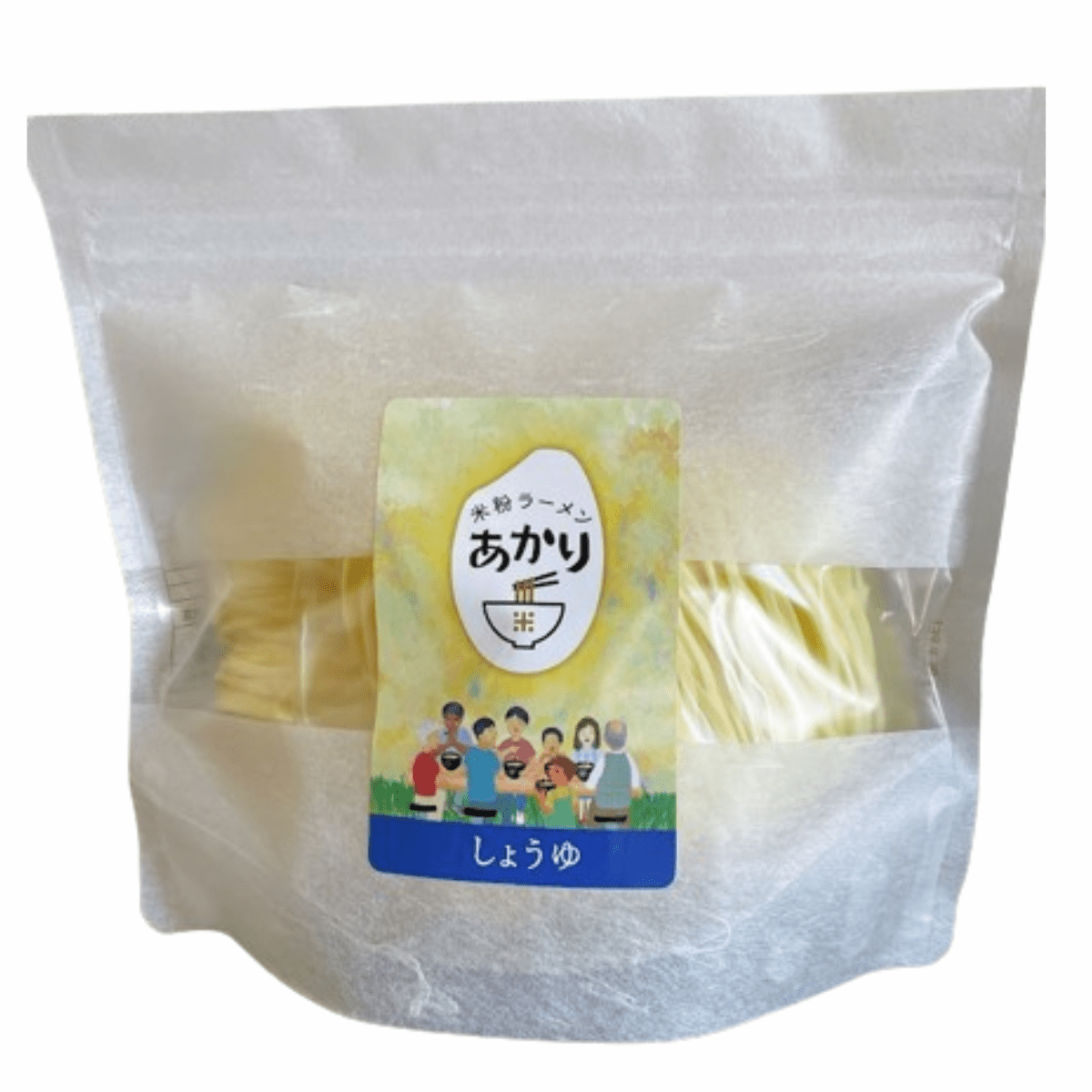 Akari Smooth Gluten Free Rice Ramen Soy for 2 - Tokyo Fresh Direct
