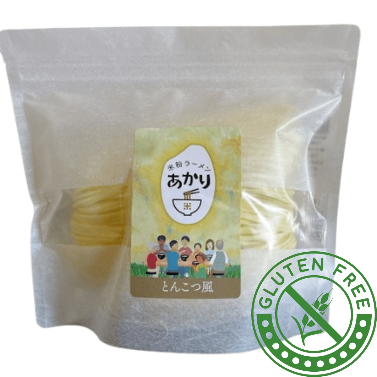 Akari Smooth Gluten Free Rice Ramen Tonkotsu Flavor for 2 - Tokyo Fresh Direct