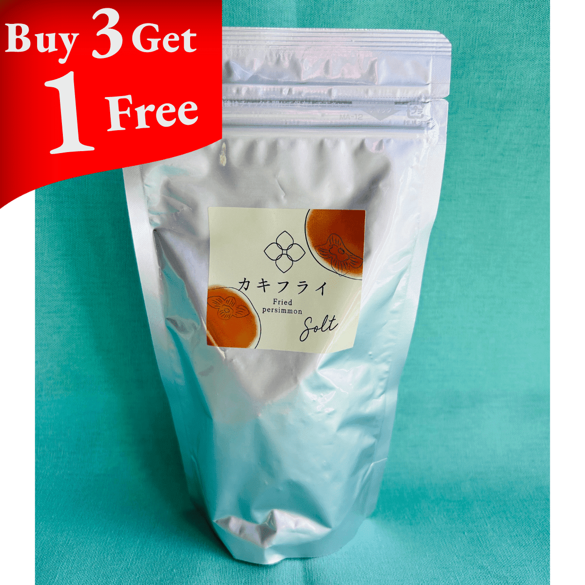 AKEBONOAGRI SERVICE Crunchy Fried Fuyu Persimmon Salt - Tokyo Fresh Direct