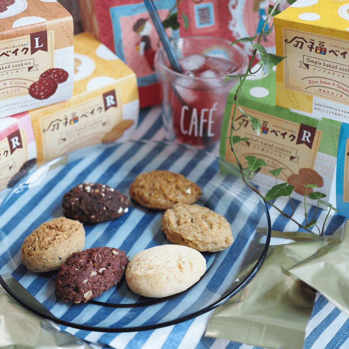 Bunbuku Baked Cookie 6 Box Assorted - Tokyo Fresh Direct