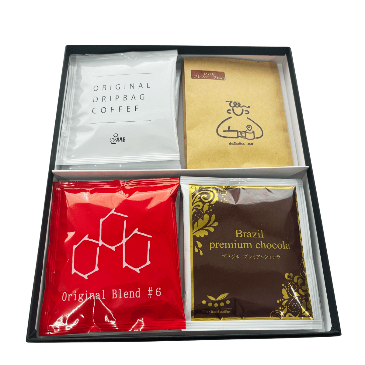 Drip Coffee "Mame No Kimochi" Gift Box (8pcs) Grandia Housen - Tokyo Fresh Direct