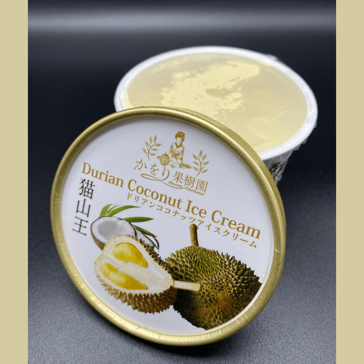 Durian Ice Cream Coconut Milk - Tokyo Fresh Direct
