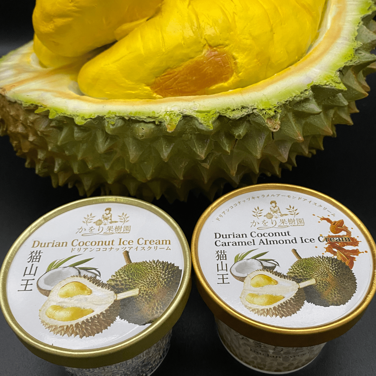 Durian Ice Cream Coconut Milk - Tokyo Fresh Direct