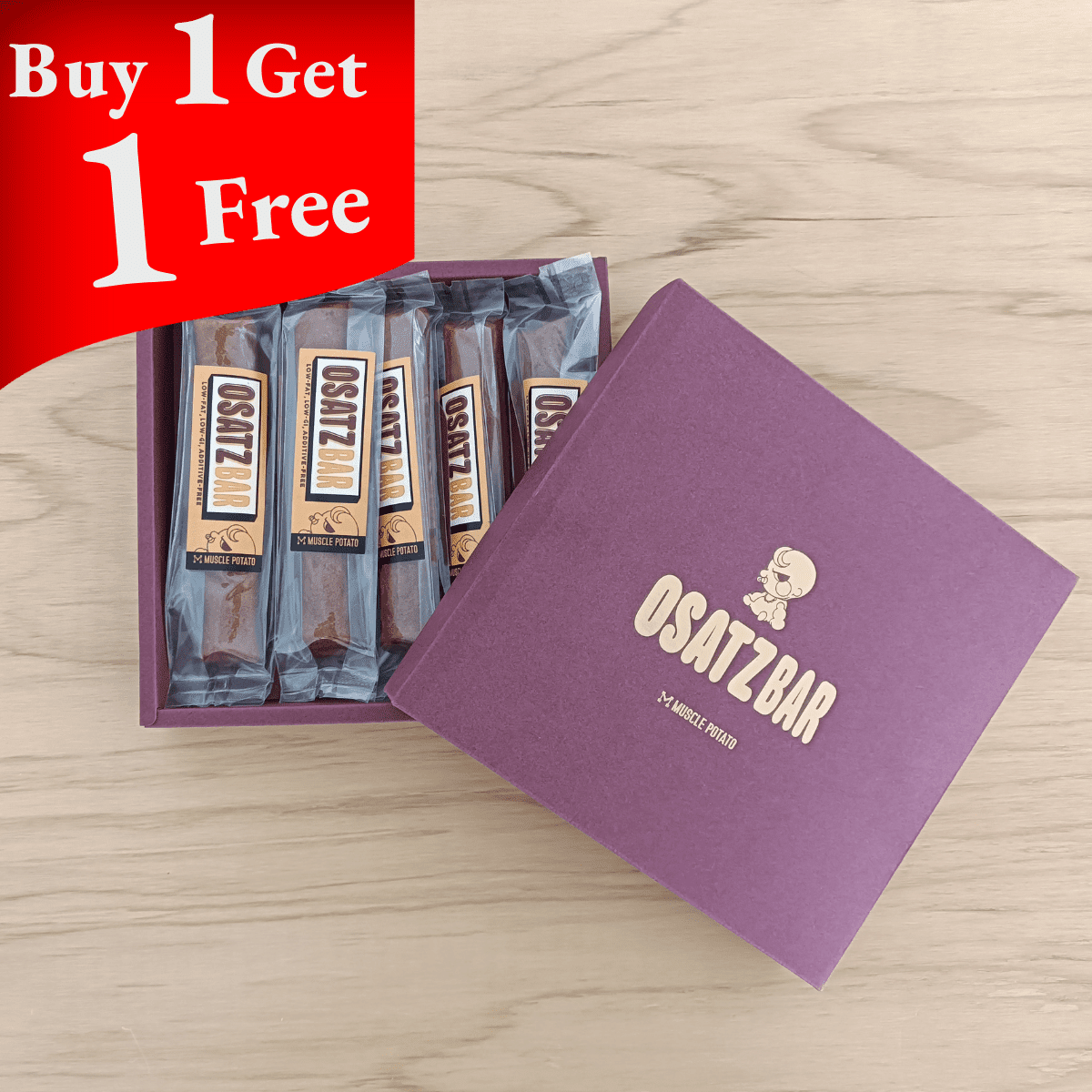 FESTA OSATZ Yaki - Imo Energy Bar 5P - Tokyo Fresh Direct