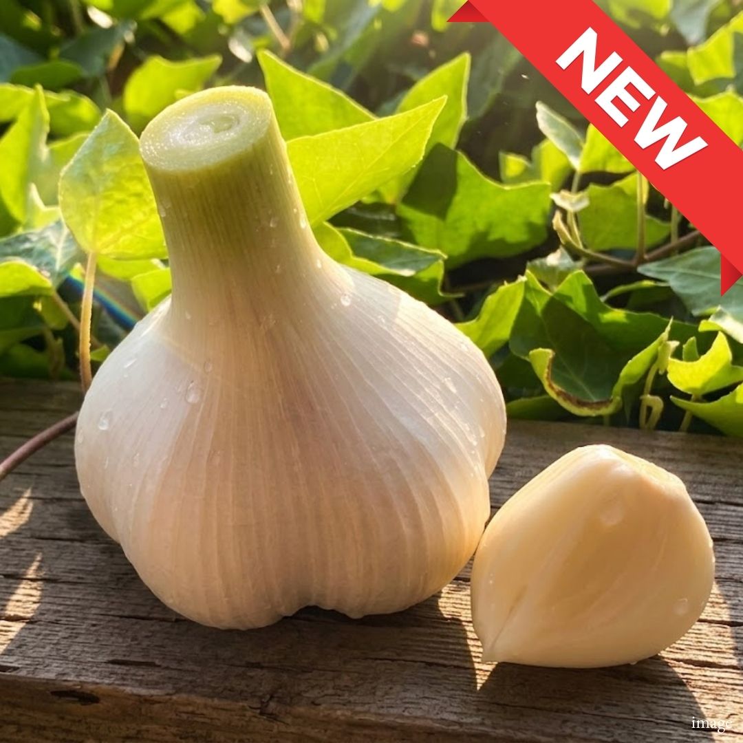 Fresh New Garlic from Japan – Ultra Juicy & Aromatic Seasonal Garlic 1pc/100g | Perfect for Deep Frying & Whole Roasting - TFD (Tokyo Fresh Direct)