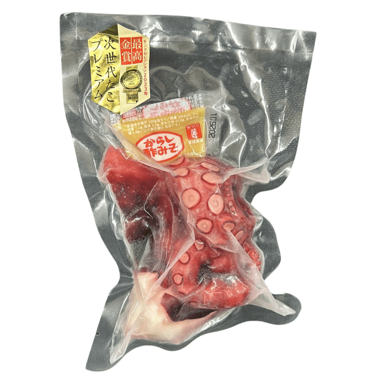 Frozen Boiled Octopus with Japanese mustard vinegar miso (200g) CHJP - Tokyo Fresh Direct