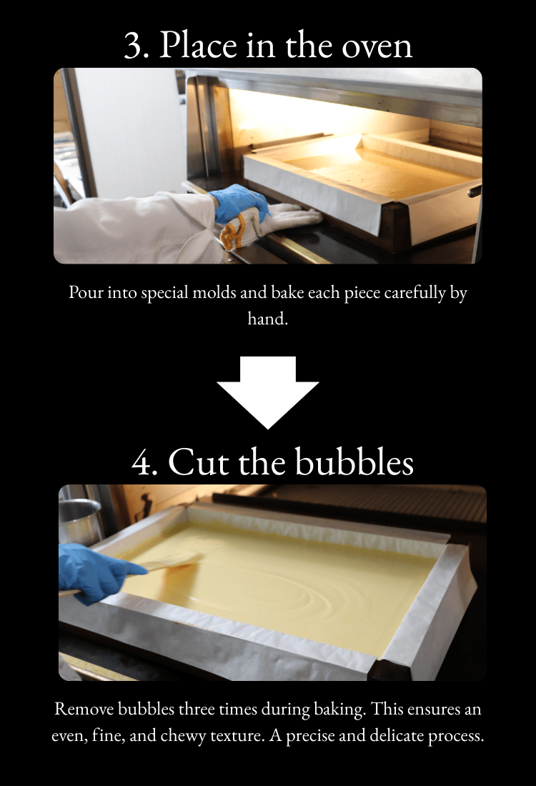 GF Mochi Mochi Omochi Castella Plain - Gluten Free - Tokyo Fresh Direct