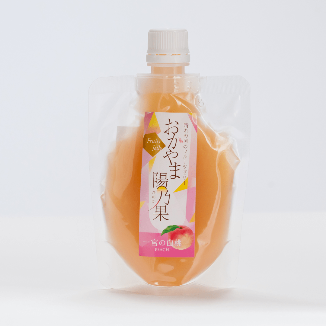 HINOKA Okayama White Peach Jelly - TFD (Tokyo Fresh Direct)