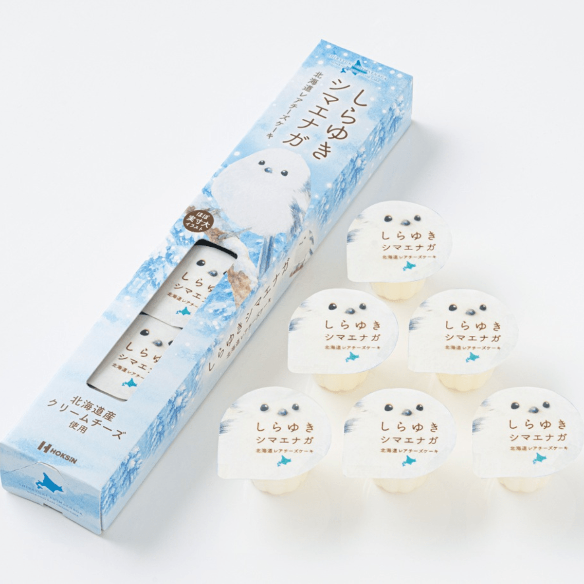 HOKUSHIN FOODS Shirayuki Snow Fairy Rare Cheesecake 6P - TFD (Tokyo Fresh Direct)