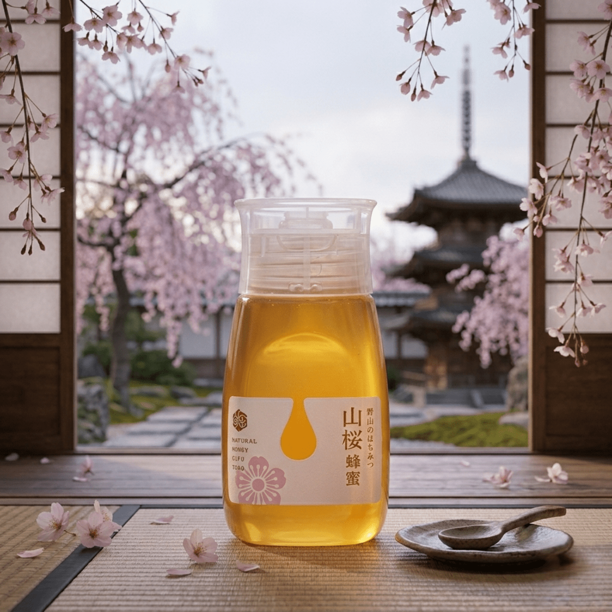 HORIYOUHOUEN Mountain Sakura Blossom Honey - TFD (Tokyo Fresh Direct)