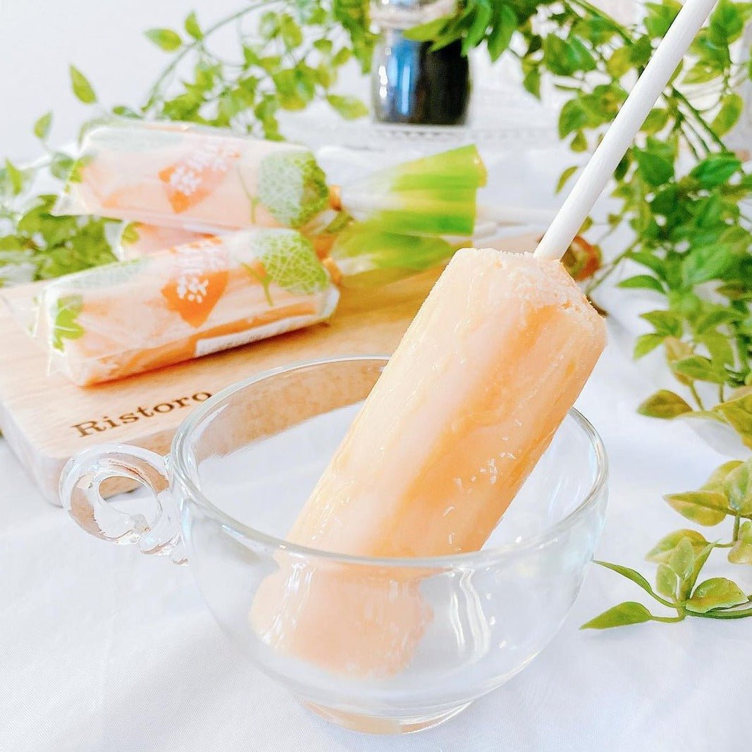 Ibaraki Premium Melon 100% Ice Candy Kikuchi - Tokyo Fresh Direct