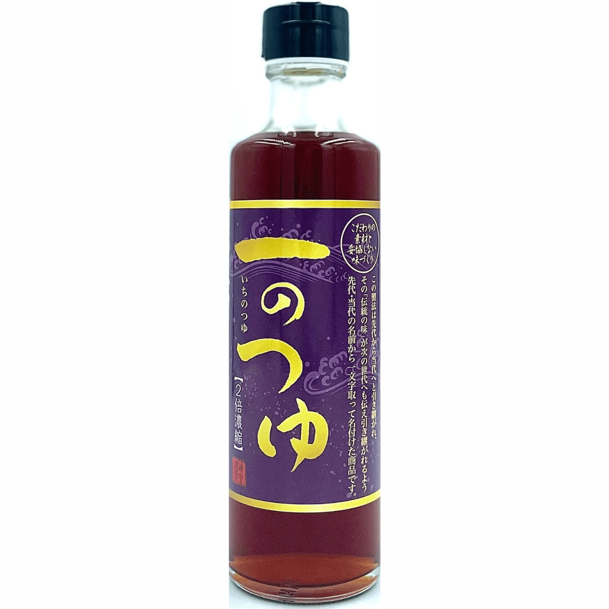 Ichi no Tsuyu Premium Umami Dashi Sauce - All - natural, additive - free, preservative - free - Tokyo Fresh Direct