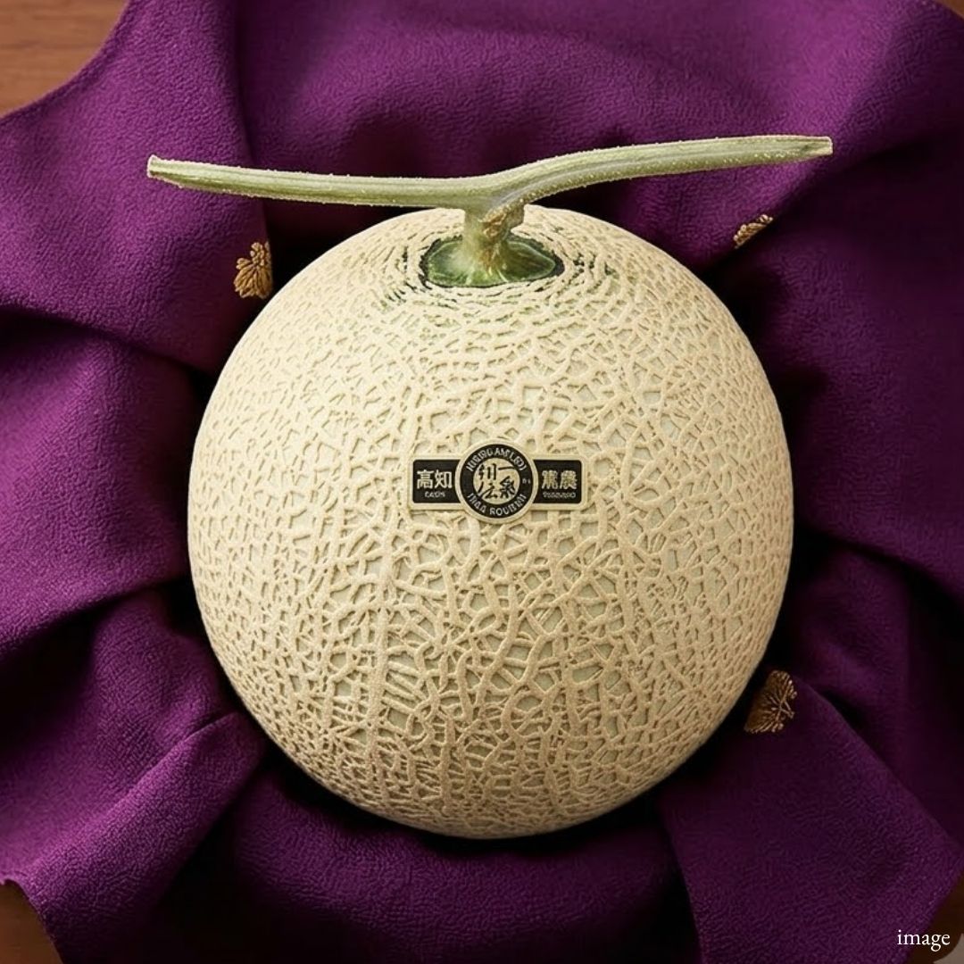 Ikka Soden Musk Melon – Premium Gift Box Approx. 1.5kg | The Ultimate Expression of - Box Approx. 1.5kg | Delivery: 7th–8th Aug - TFD (Tokyo Fresh Direct)