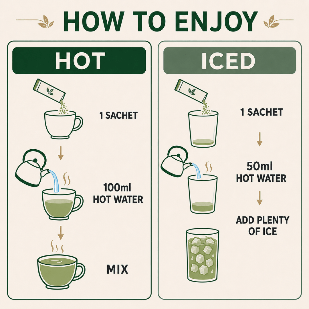 Instant Hojicha Latte - TFD (Tokyo Fresh Direct)