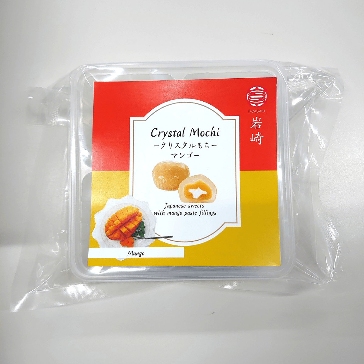 IWASAKI Crystal Mochi Cake Mango 4P - Tokyo Fresh Direct