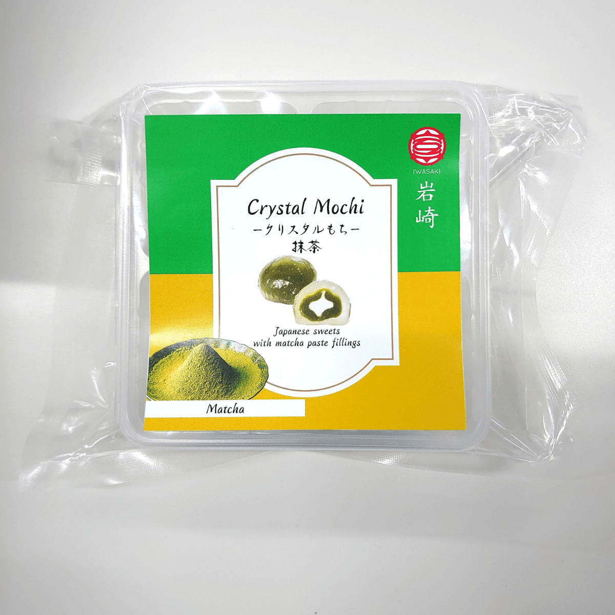IWASAKI Crystal Mochi Cake Matcha 4P - Tokyo Fresh Direct