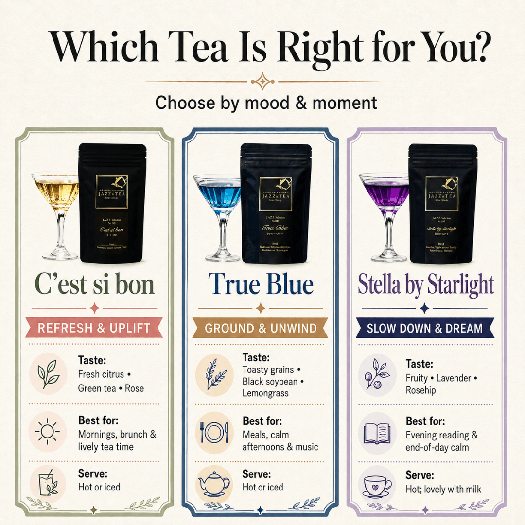 JAZZ 047 STELLA BY STARLIGHT Lavender Apple Herbal Tea 8 Bags - TFD (Tokyo Fresh Direct)