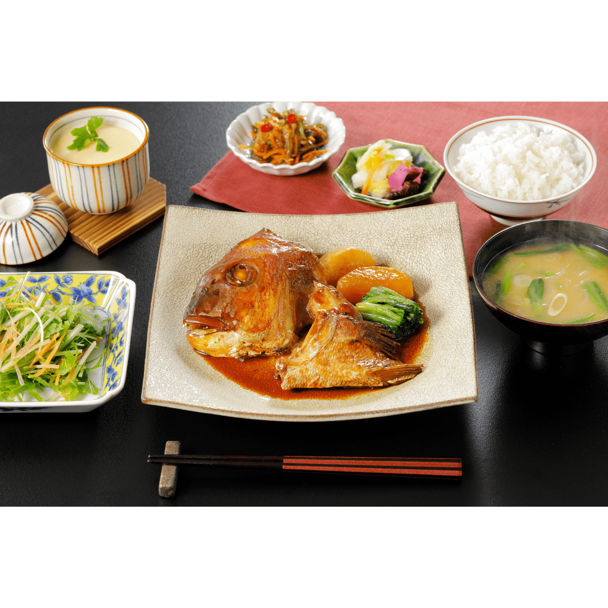 JFC Japanese Master’s Dish Sea Bream Arani Simmered in Soy Sauce - Tokyo Fresh Direct