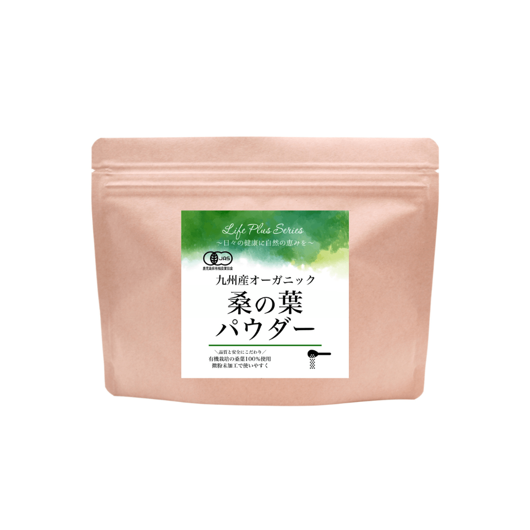 JFC Kyushu Organic Fine Mulberry Leaf Powder 100g - TFD (Tokyo Fresh Direct)