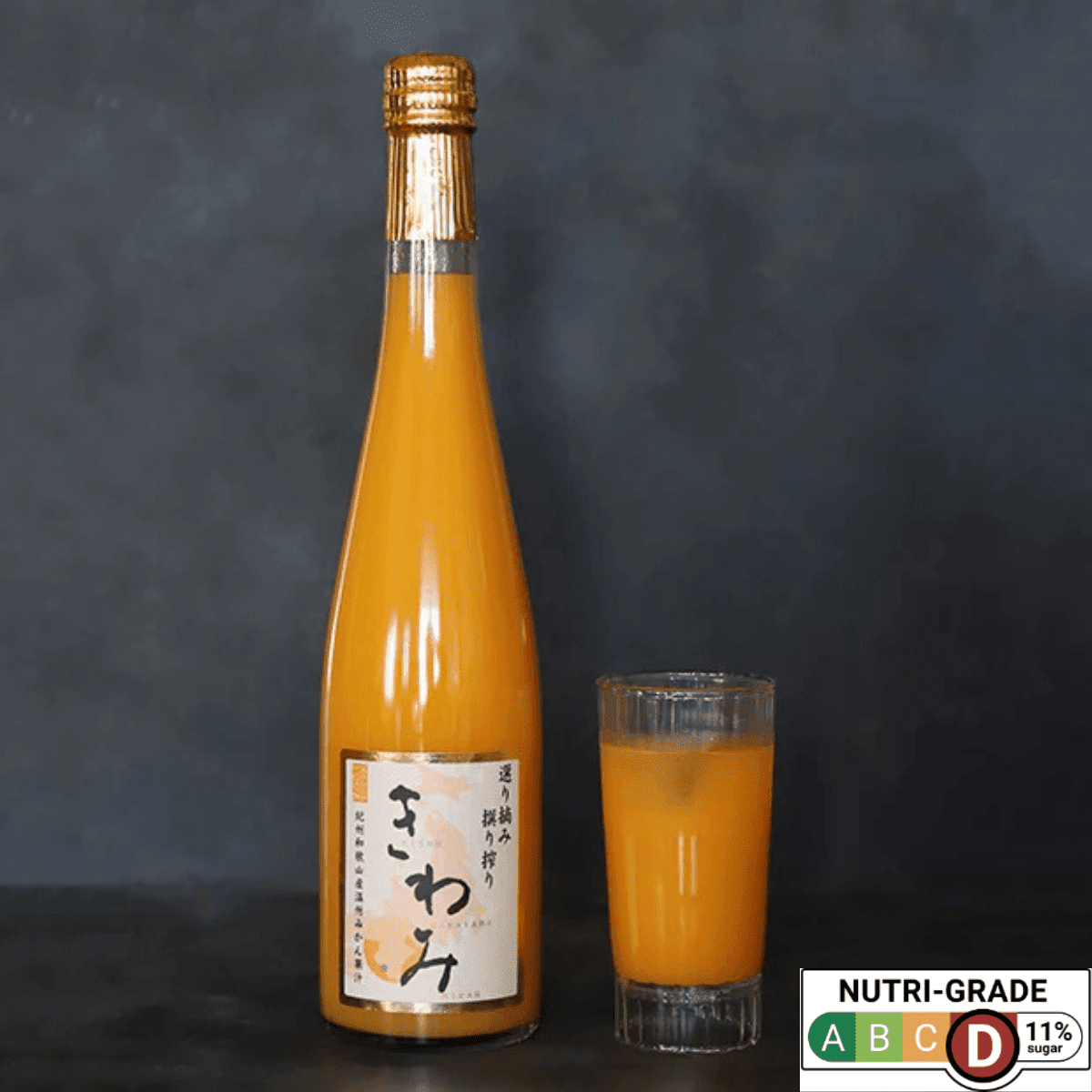 KIWAMI 100% Unshiu Mikan Juice 500ml - Tokyo Fresh Direct