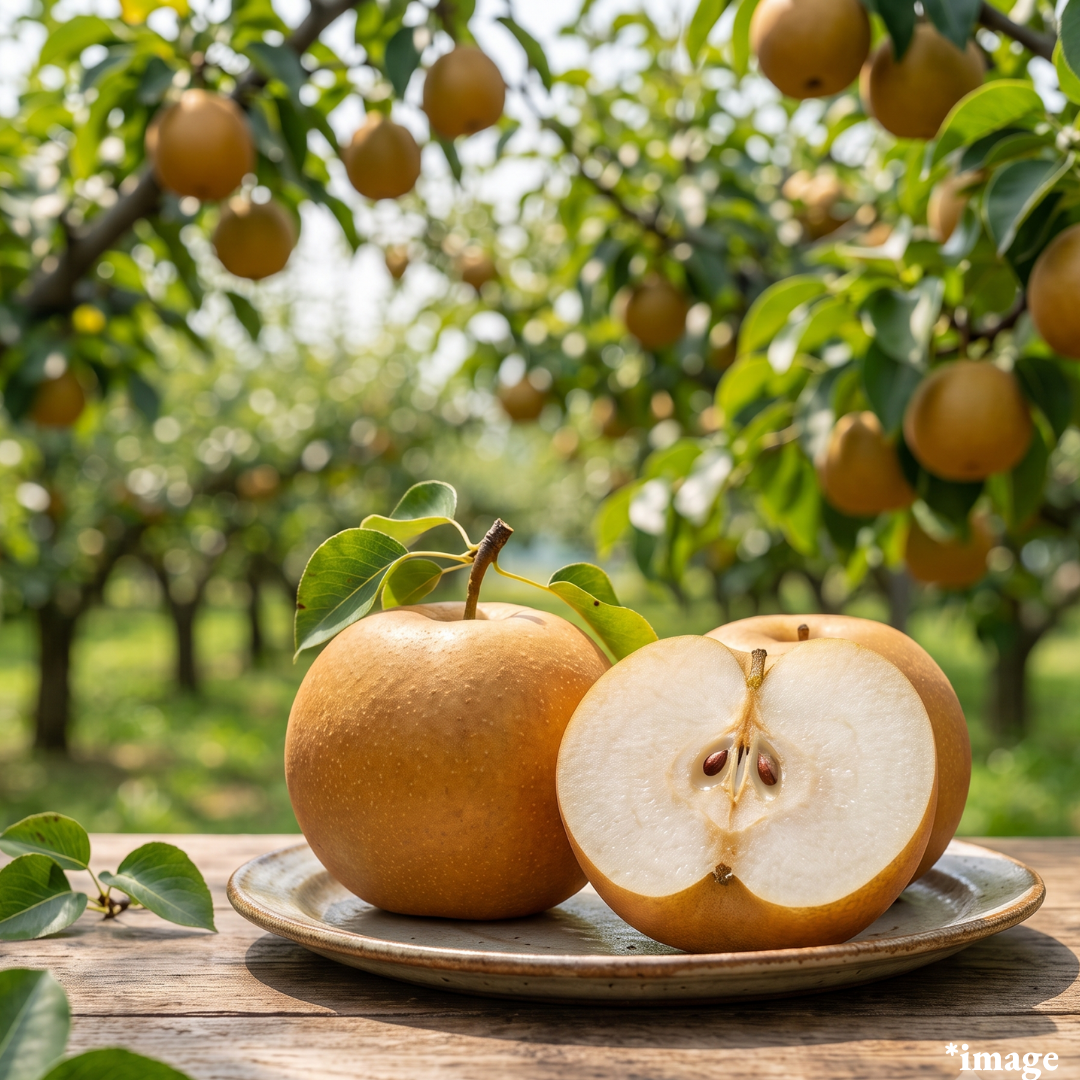 "Kosui (3L-size/High Grade)", One of the “Three Great Sweet Pears”, Juicy, Sweet, and Bursting with Flavor, Approx.600g+(2pcs)| Delivery: 14th~22th Aug - TFD (Tokyo Fresh Direct)