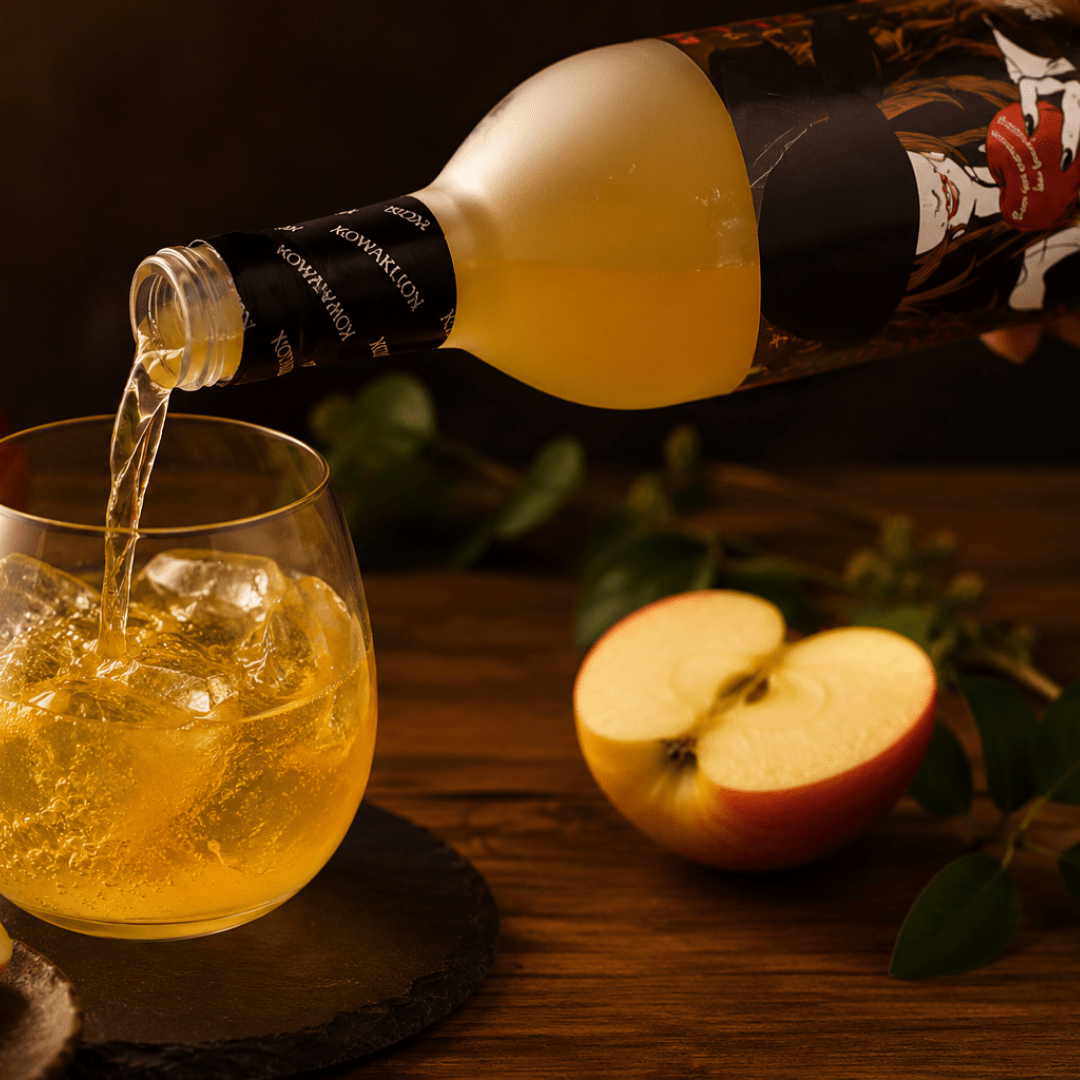 KOWAKUMA Witch’s Temptation Sake-Based Apple Liqueur 720ml, ABV.8% - TFD (Tokyo Fresh Direct)