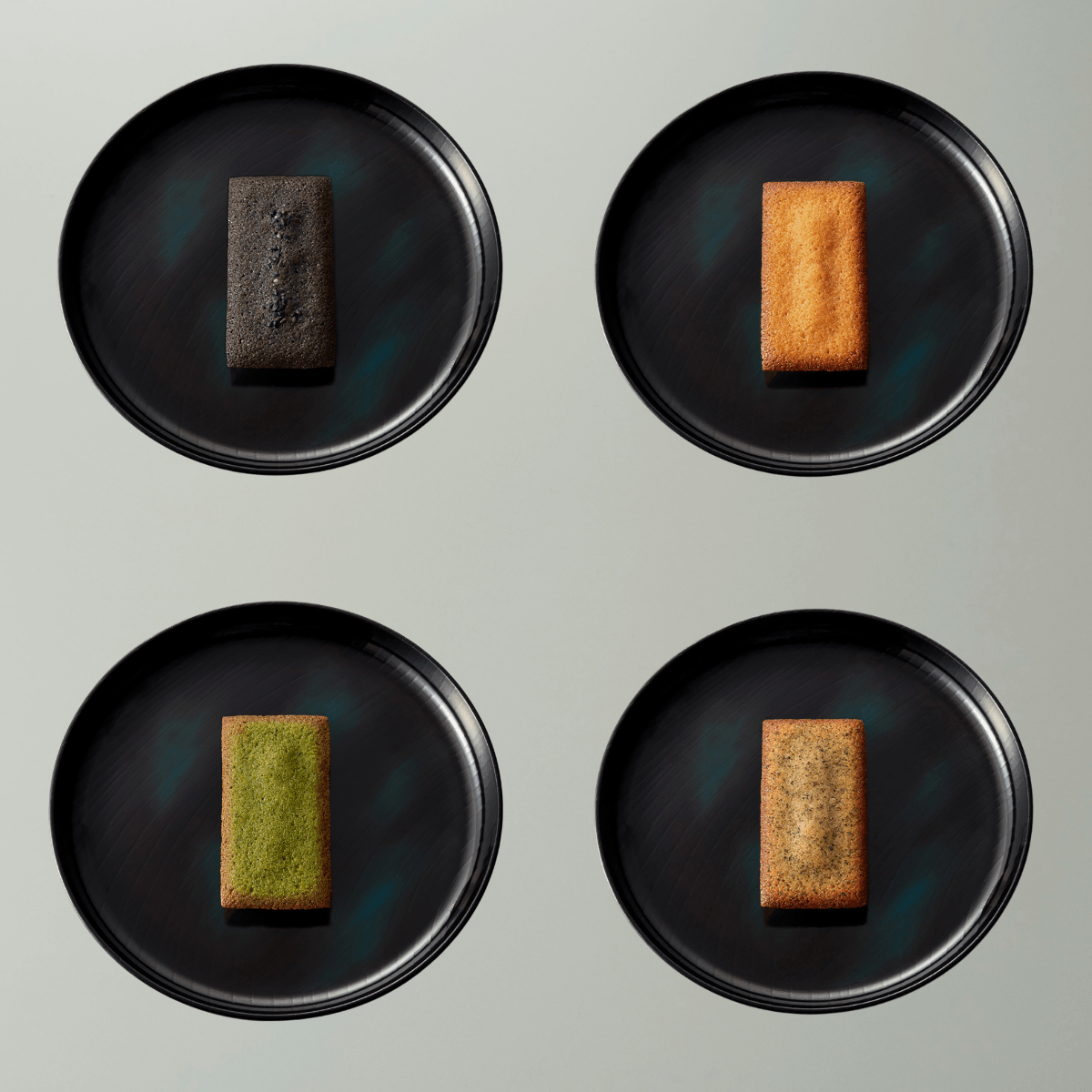 Kyoto Financier 8pcs Assorted with Furoshiki Bag - Tokyo Fresh Direct