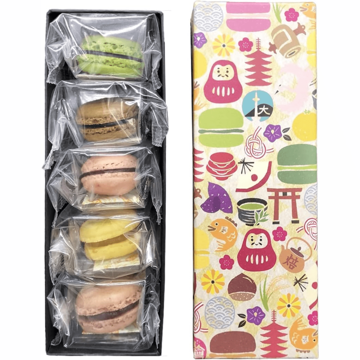 Kyoto Macaron Assorted Gift Box - Tokyo Fresh Direct