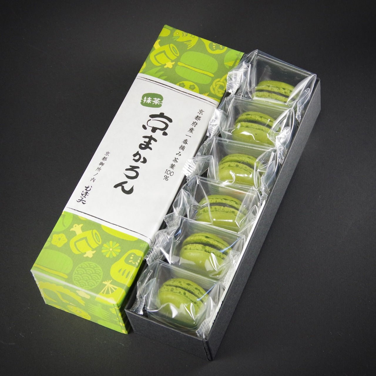 Kyoto Macaron Sweets Matcha - Tokyo Fresh Direct