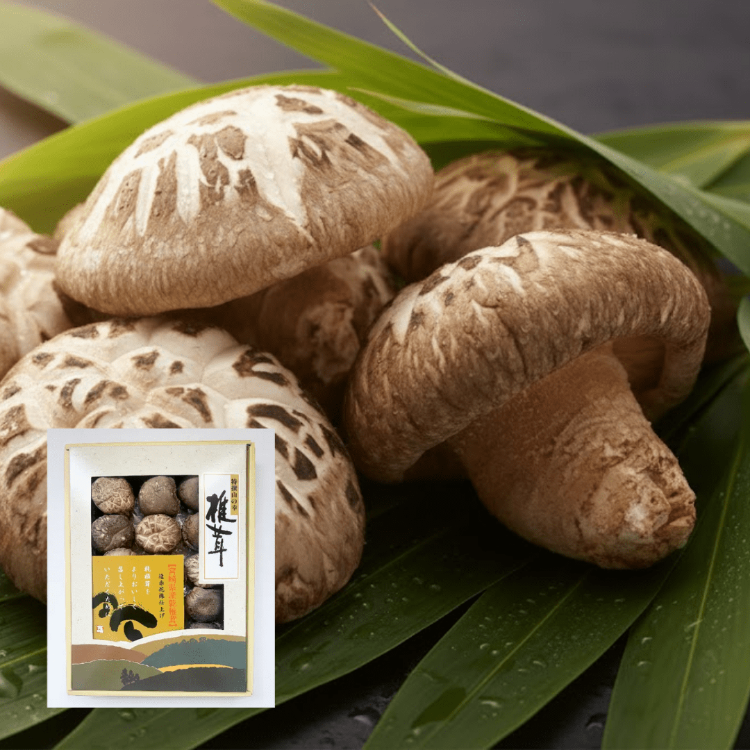 Miyazaki Premium Donko Shiitake Gift Box (Fresh Japanese Shiitake, Thick - Cap Grade, Elegant Gift Box (approx. 100g) | Delivery: 6th - 7th Feb - Tokyo Fresh Direct