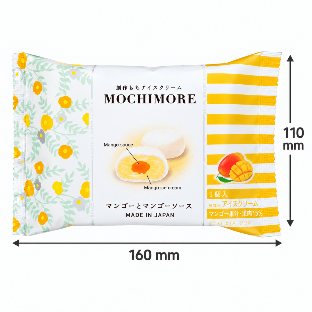 MOCHIMORE Mango Mochi Ice Cream - TFD (Tokyo Fresh Direct)