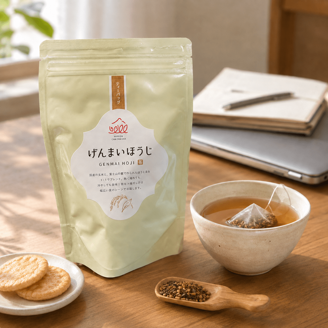 Mt. Fuji Foothills Genmai Hojicha 10 Tea Bags - TFD (Tokyo Fresh Direct)