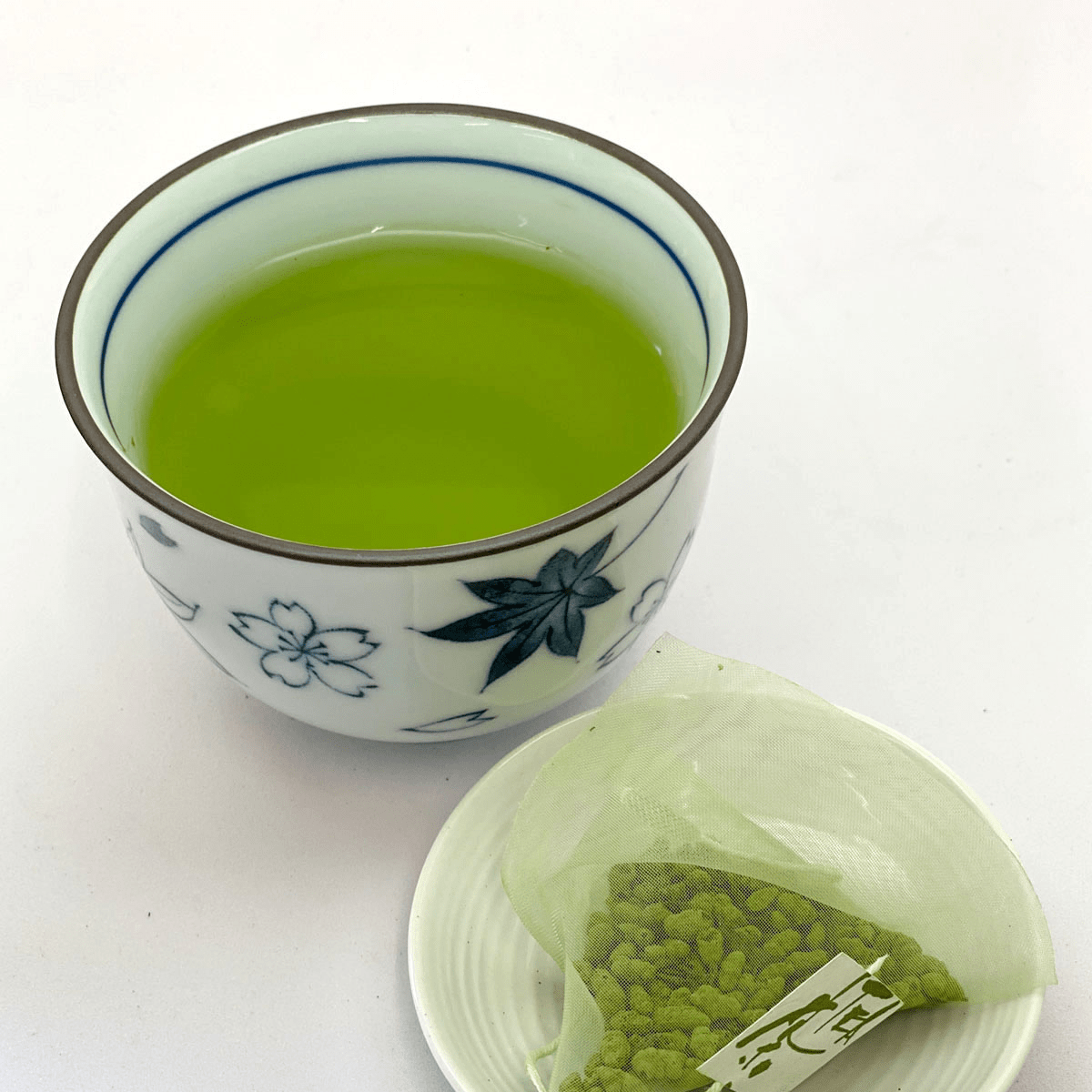 NITTASEICHA Toasted Harmony Matcha Genmaicha Tea Bag - Tokyo Fresh Direct