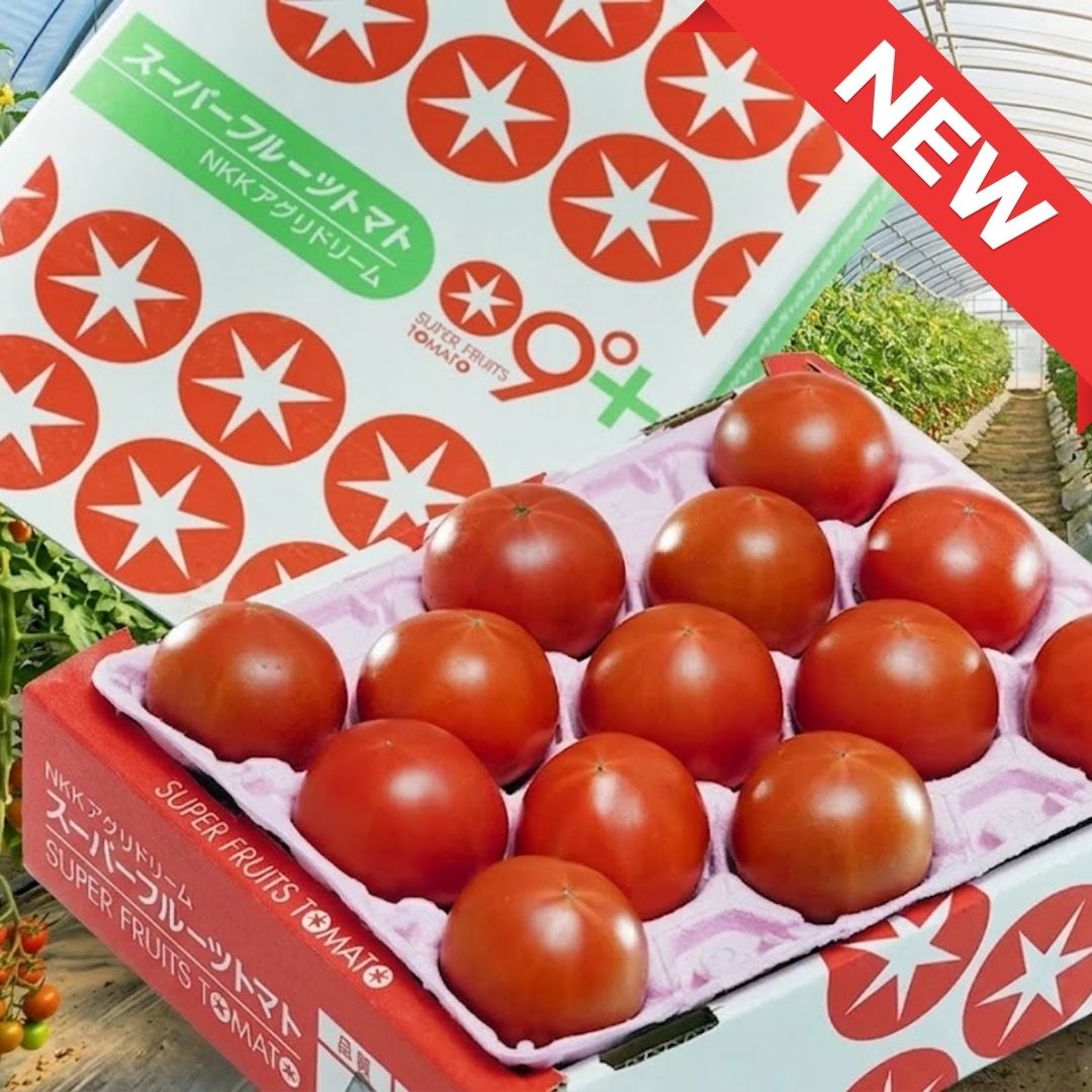 NKK Agri Super Dream Tomato – Premium Fruit Tomato | Brix 9°± Ultra - Sweet & Rich | 2023 Vegetable Sommelier Summit Gold Award - TFD (Tokyo Fresh Direct)