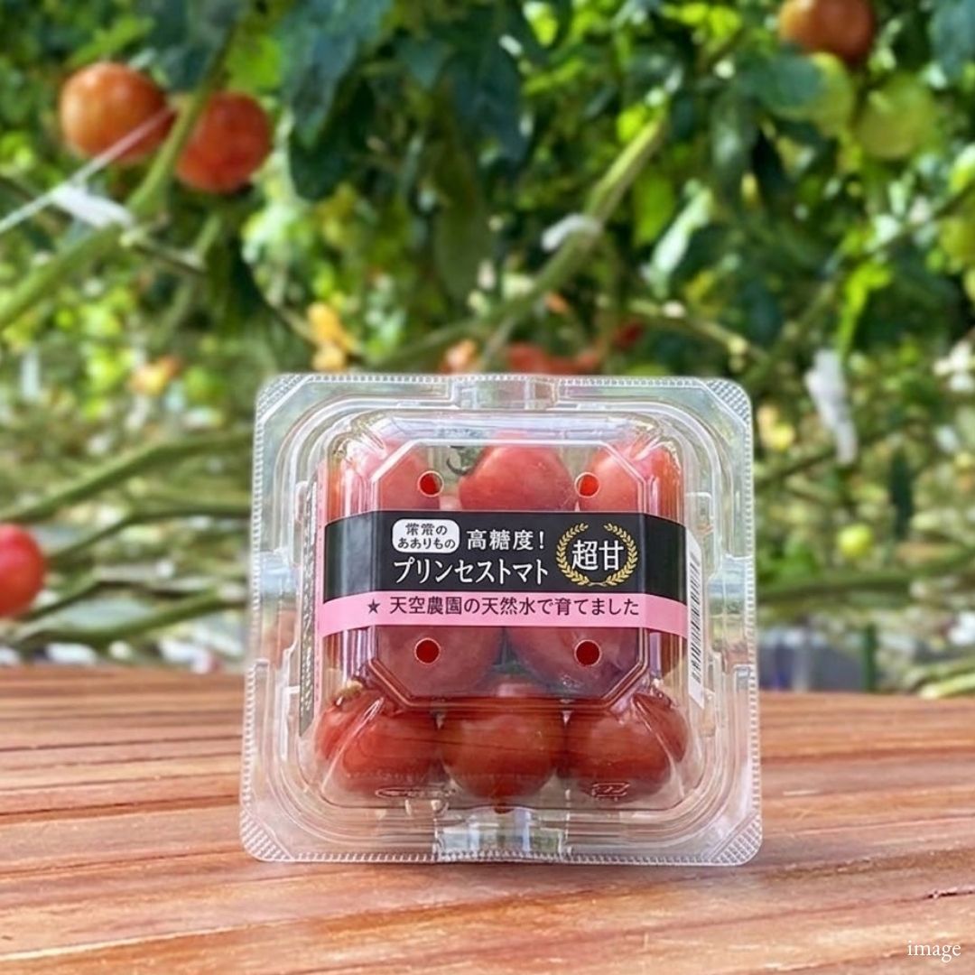 Oita "Princess Extra-Sweet Tomato", Fruit-Like Sweetness with Delicate Skin, 10° Brix, 100g Pack - TFD (Tokyo Fresh Direct)
