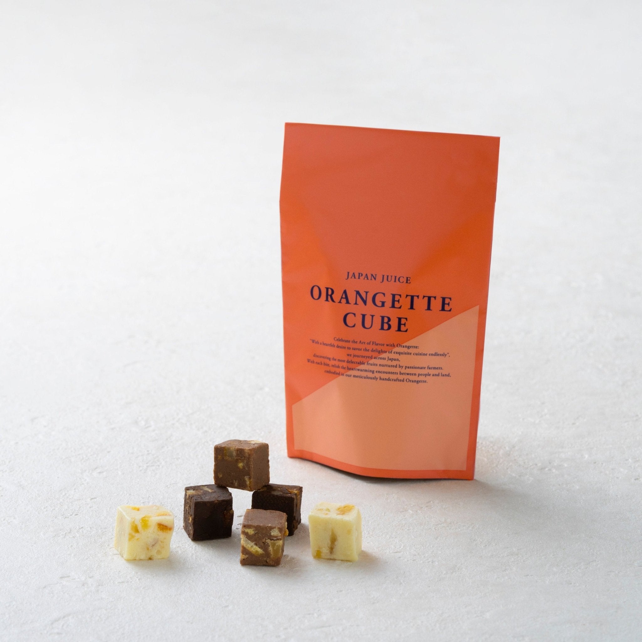 Orangette Cube Chocolate Assorted 3 Flavors JAPANJUICE - Tokyo Fresh Direct