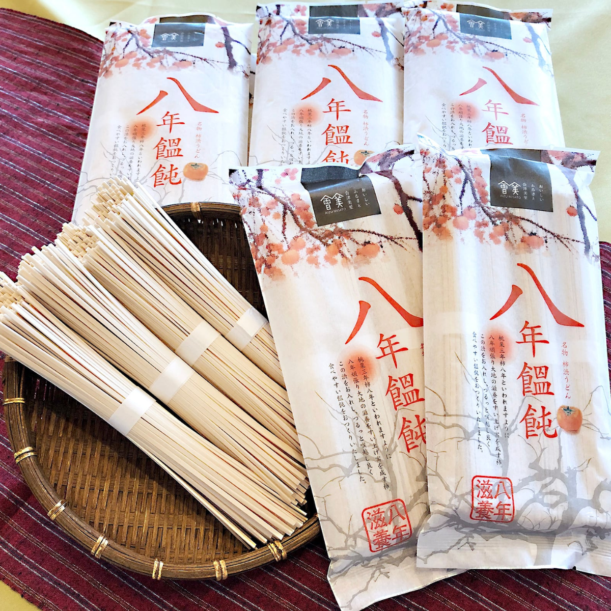 Persimmon Tannin Udon - TFD (Tokyo Fresh Direct)