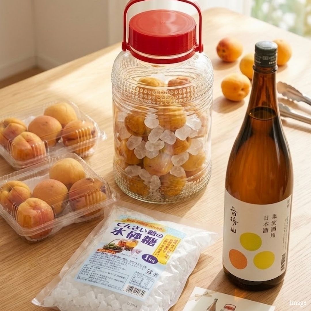 Premium Nagano Apricot Liqueur Making Set Handcrafted Apricot Liqueur Kit with High-Grade Japanese Apricots from Nagano – Perfect for Homemade Fruit Liqueur | Limited Seasonal Availability | Delivery 26th-27th Jun - TFD (Tokyo Fresh Direct)