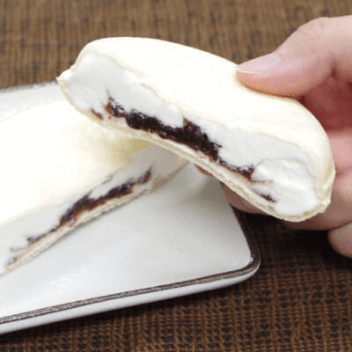 Premium Wafer Butter & Red Beans Ice Cream - Tokyo Fresh Direct