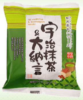 Premium Wafer Kyoto Matcha & Hokkaido Red Beans Ice Cream - Tokyo Fresh Direct
