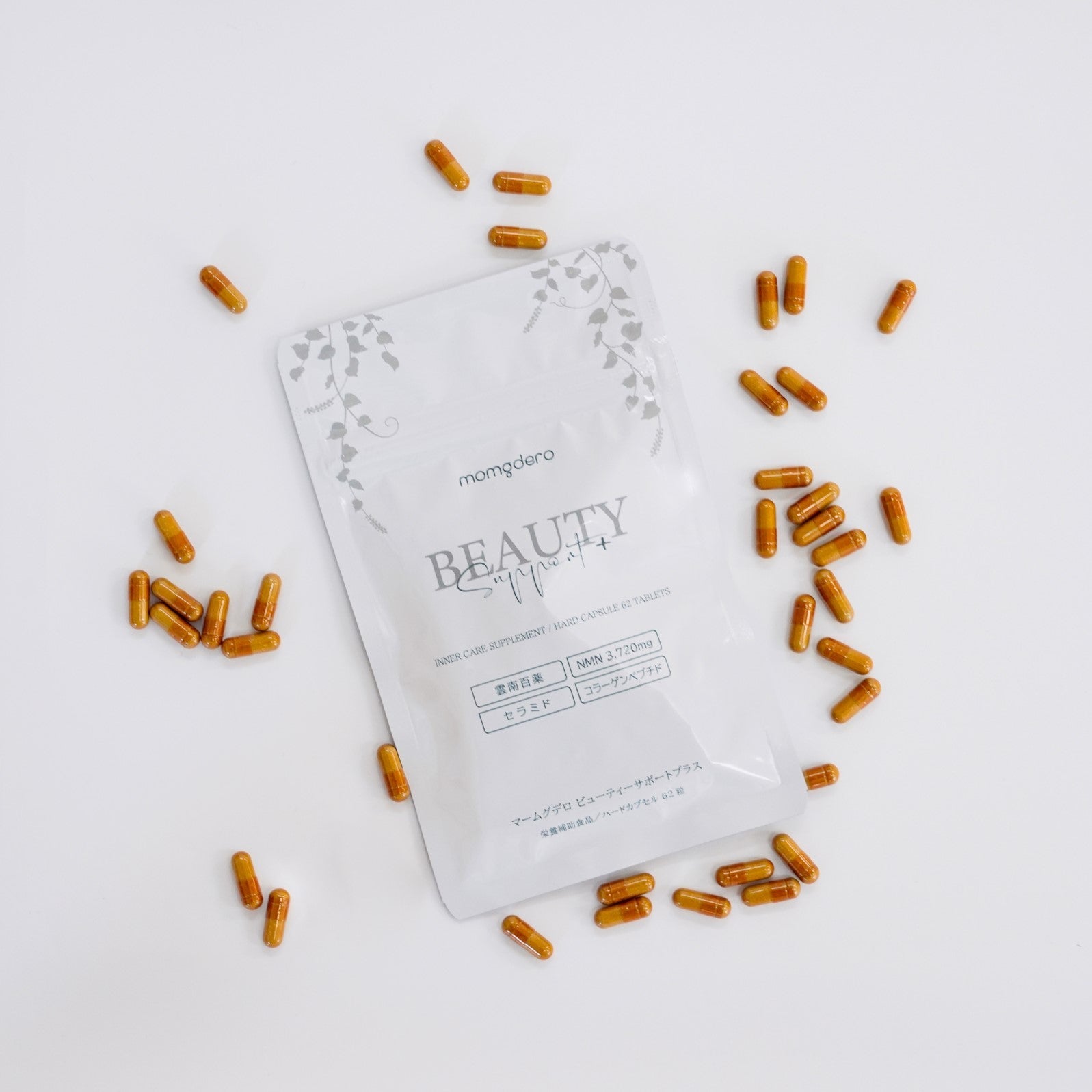 【Resveratrol, ceramide and collagen】MOMGDERO Beauty Support+ Supplement HB - Tokyo Fresh Direct