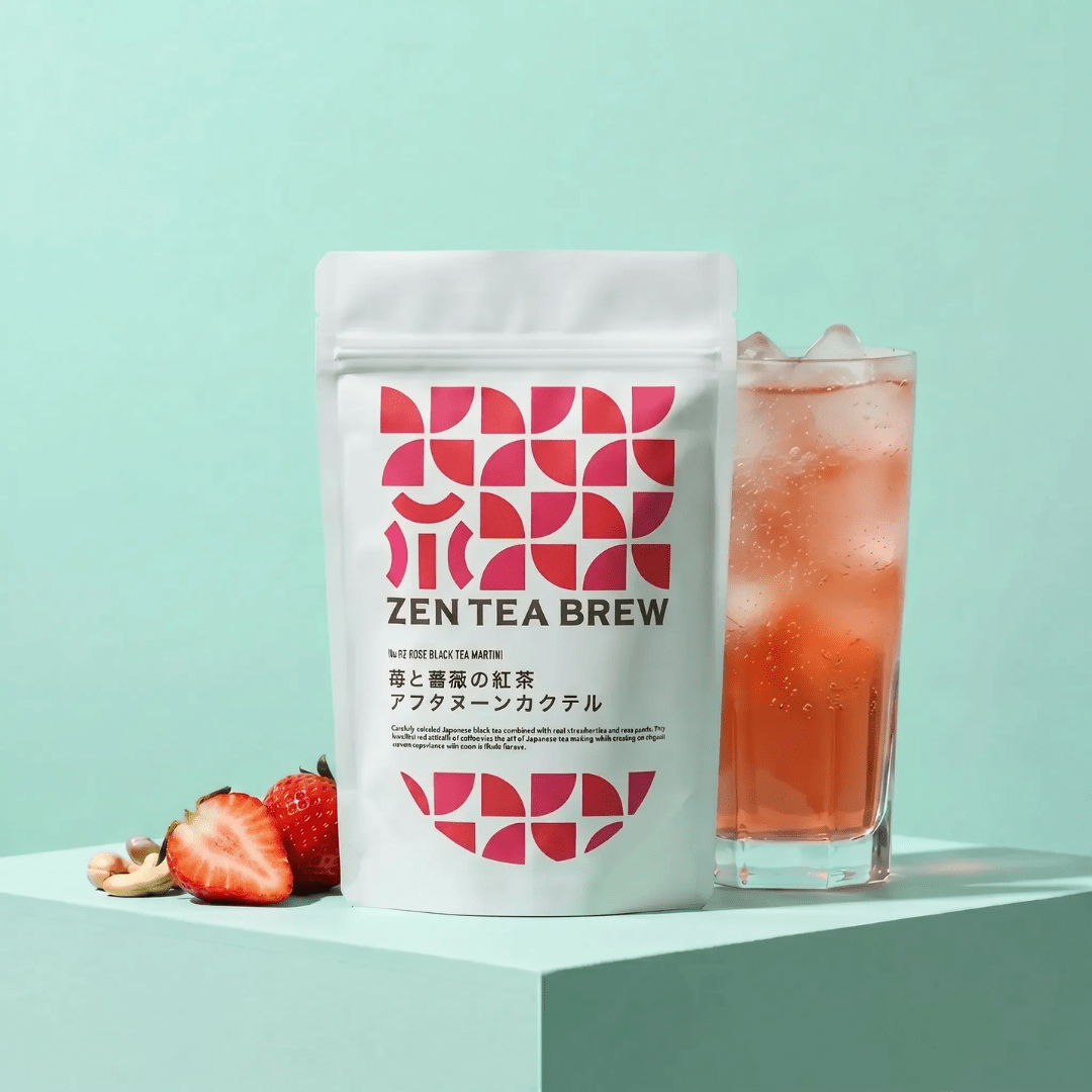 Rose Black Tea Martini - TFD (Tokyo Fresh Direct)