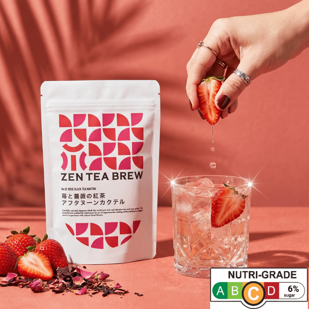 Rose Black Tea Martini - TFD (Tokyo Fresh Direct)