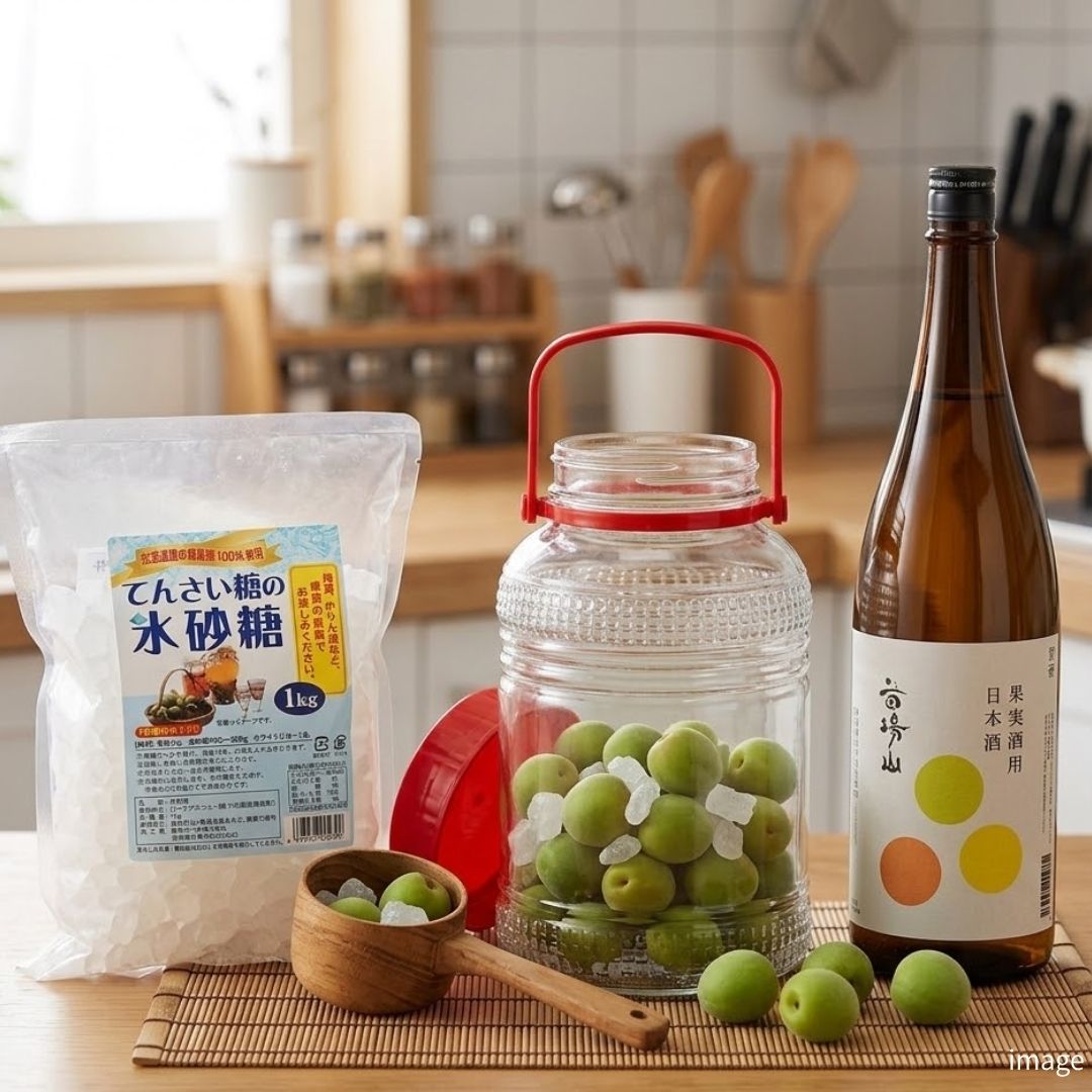 Shirakaga Ume Umeshu Set – Make Your Own Japanese Plum Wine | Approx. 1kg of Ume | Delivery: 5th–15th June - TFD (Tokyo Fresh Direct)