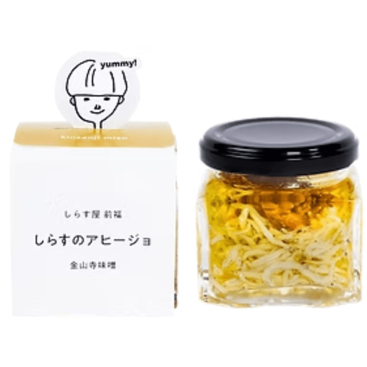 Shirasu Whitebait in Kinzanji Miso & Garlic Olive Oil - Tokyo Fresh Direct